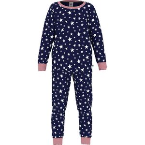 Petit Bateau Kinderpyjama van fleece met sterrenprint