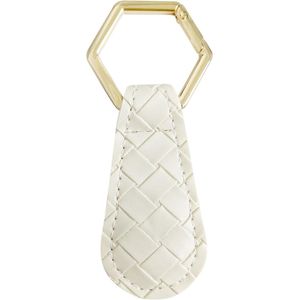 Hoedenclip voor tas - Reizen - Magnetische - PU lederen - Druppelvormige - Clip (witte druppel ruitvorm)