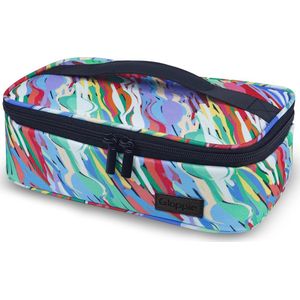Goodivery ® Kleine koeltas, lichte lunchtas voor levensmiddelen, thermotas, boodschappentas, koelbox, thermotas, picknicktas, geïsoleerd, voor volwassenen, mannen, vrouwen, meerkleurig