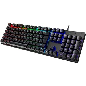 JMZR® Mechanical Keyboard - Mechanisch Toetsenbord Gaming - Zwart