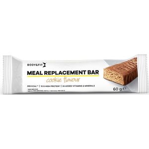Body & Fit Meal Replacement Bar - Maaltijdreep Cookie - Maaltijdvervanger - Proteine Repen - 1 box (12 eiwitrepen)