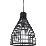 Light & Living Hanglamp Puerto - 40cm - rotan zwart