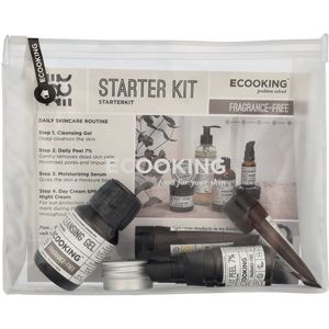 Ecooking - Starter Kit - Gezichtsverzorging - 50 ml + 2 x 10 ml + 3 x 15 ml