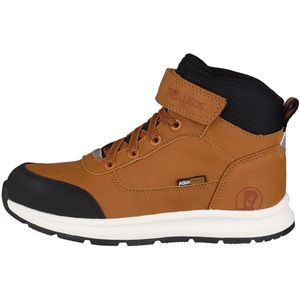 Trollkids - Stavanger Mid Cut Xt - Wandelschoenen - Zwart - Synthetisch Leer - Waterdicht