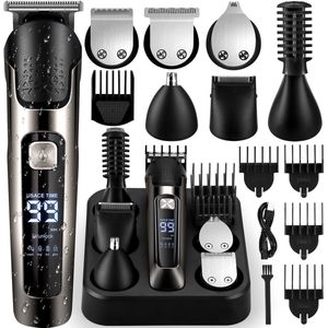 Multifunctionele trimmer voor haar en baard 6-in-1 tondeuse