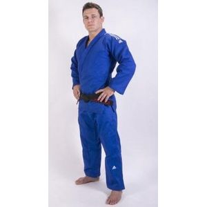 Judopak Adidas Champion | IJF-goedgekeurd | blauw (Maat: 155)