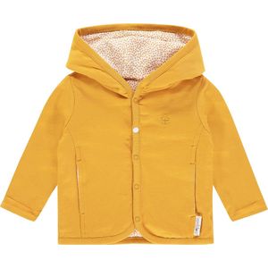 Noppies unisex Cardigan rev Haye - Honey Yellow - Maat 62