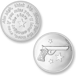 Mi Moneda MON-AIM-01-LMS Aim High Pistol small munt