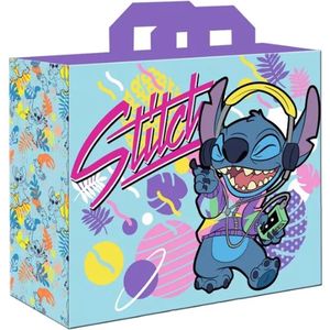 Stitch - Music - shopping bag - boodschappentas