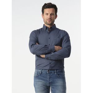 Campbell - Casual Overhemd - Night Sky Dessin - Heren