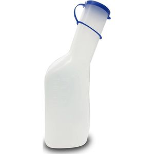 Urinaal Mannen - Plasfles Vrouw - Met Deksel