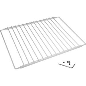 Dparts koelkast rek verstelbaar - 38-64 x 32cm - universeel rooster - vervangt plank en glasplaat