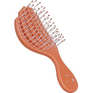 Ninabella - Octopus Haarborstel - Oranje - Peuter Haarborstel - Detangler Borstel