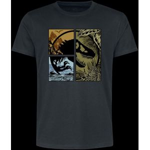 Jurassic Park Jurassic World - District Logo Heren T-shirt - zwart - M