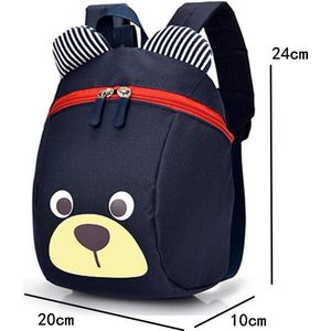 Teamen® kinderrugzak mini beer schooltas voor jongens meisjes kleine kinderen 1-3 jaar, blauw