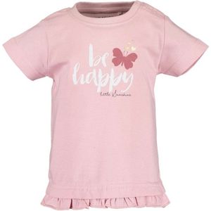 Blue Seven-Mini girls  shirt - Rose - Maat 68