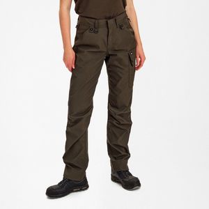 Engel Entire monteursbroek met 2-weg stretch voor dames 2332-144 - Forest Green - 34