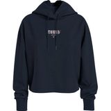 Tommy Jeans Rlx Essential Logo Hoodie Blauw S Vrouw