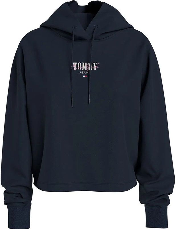Tommy Jeans Rlx Essential Logo Hoodie Blauw S Vrouw