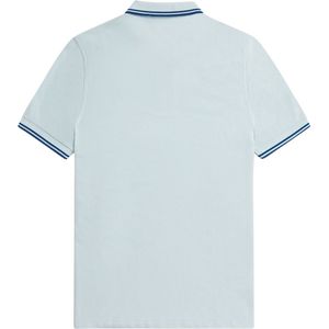 Fred Perry - Twin Tipped - Poloshirt - Lichtblauw - 100% Katoen
