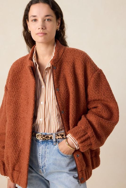 Sissy-Boy - Bouclé Jas - Bruin