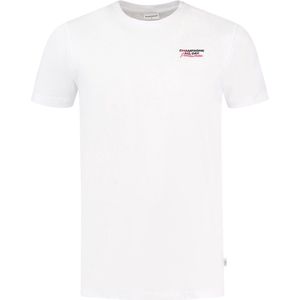 Purewhite - Heren Regular Fit T-shirt - Wit - Maat XXL
