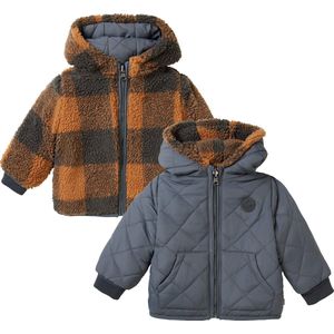 Noppies Jas Tice - Reversible Baby Maat 92