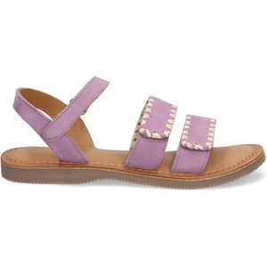 Braqeez 424016-471 Meisjes Sandalen - Lila - Leer - Klittenband