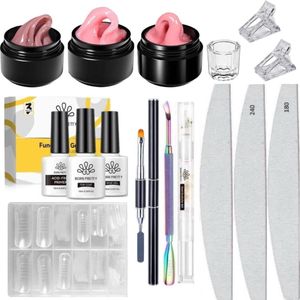 Born Pretty - Builder gel - Set - HEMA-vrij - Buildergel - Builder gel nagels - Builder gel set - Builder gel gel nagels - Gelnagels - Gel nagels - Gel voor nagels - Hard gel - Polygel