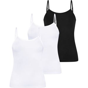 Mey Dames spaghettitop 3 pack Modal Pure