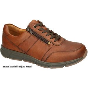 Solidus -Heren - cognac/caramel - sneakers - maat 40