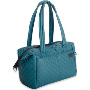 Vooray Alana Duffel - 25L - Reistas en sporttas met Laptopvak, inclusief afneembare schouderriem, droogtas met ritssluiting (Bosgroen)