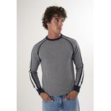 Felix Hardy - Ronde Hals Trui - Navy Melange - 100% Katoen - Heren - 2XL