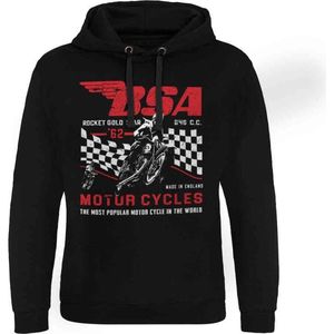 BSA Hoodie/trui -S- Rocket Gold Star Zwart
