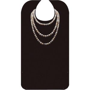 Allecto Premium - Volwassen Schort met Neopreen Sluiting - Waterproof en Herbruikbaar - Zwart - 1 Stuk