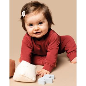 Baby Sweater/Trui, K835, Terracotta Red/Rood, 9 maanden