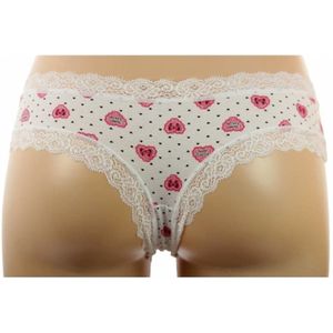 J&C - String/Hipster - Wit - Katoen