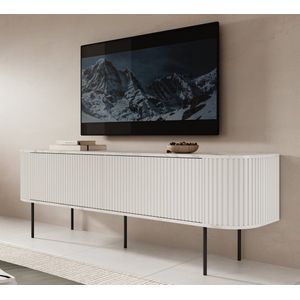 Meubella - TV-Meubel Reborn - Wit - 180 cm