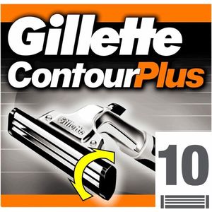 Gillette Contour Plus Scheermesjes 10 stuks