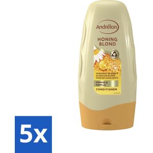 Andrélon - Honing Blond - Conditioner - 250 ml - Bulkverpakking - 5 stuks