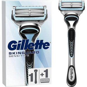 Skinguard Sensitive Flexball Scheersysteem voor Huidirritatie bij Mannen - 1 Handvat en 1 Navulmesje