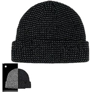 Beanie Reflecterende Winterhoed voor Mannen en Vrouwen - Thermische Hoeden en Petten met Reflecterende 360 Explorer Fleece - Wooly Hoed voor Hardlopen - Geschenken