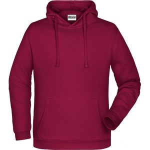 James And Nicholson Heren Basis Hoodie (Wijn)