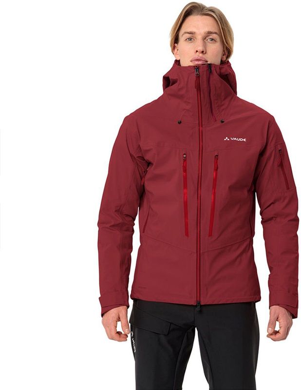 Vaude - Monviso 3L - Hardshell Jas - Rood - Heren