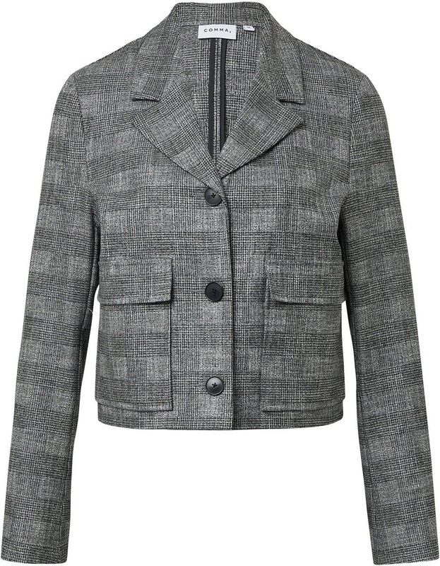 comma - Indoor-Jacke - Blazer - Korte Pasvorm