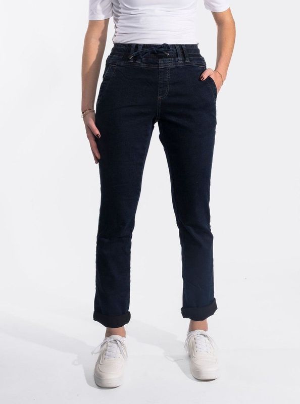 Red Button - Tessy Denim Rib - Jeans - High Rise - Tapered Legs