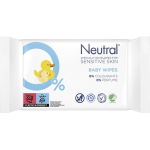Neutral Baby doekjes (63st)