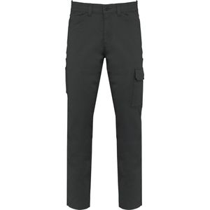 WK. Designed To Work Unisex katoenen stretchbroek WK709 - Dark Grey - 52 NL (46 FR)