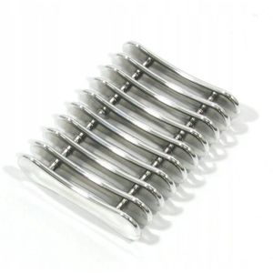 Houders voor 9 Penselen - Zilverkleurig