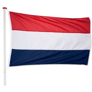 Nederlandse Vlag Nederland Marineblauw 100x150cm Premium | Koningsdag |  - Kwaliteitsvlag - Geschikt voor buiten